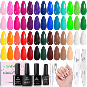 Beetles Gel Polish front packaging showing full kit and benefits