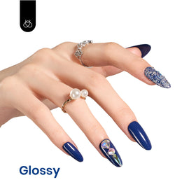 Beetles Gel Polish nail wheel swatch showing rich pigment and coverage