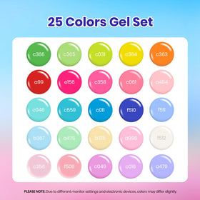 beetles color swatches fanned out to display Rustic Sonata shades and easy color selection