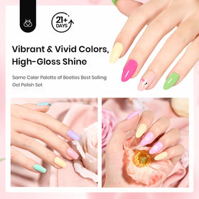 Beetles glitter close-up highlighting fine shimmer for accent nails