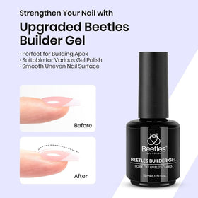 beetles extra glossy top coat brush stroke adds mirror shine