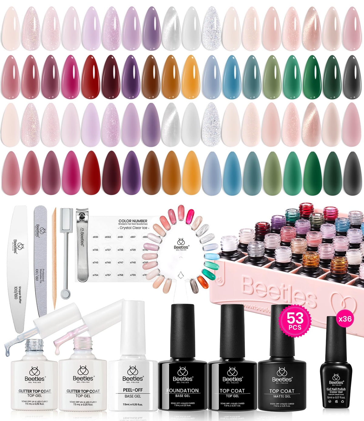 Beetles Gel Polish finished manicure lifestyle photo showcasing polished nails