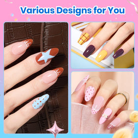 beetles finished nails lifestyle shot showing polished results and style