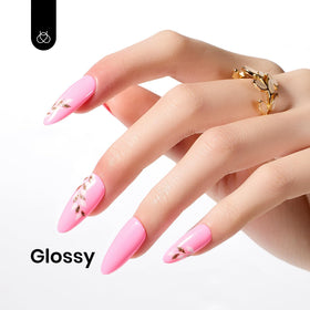 Beetles Gel Polish close-up texture highlighting even, high-gloss finish