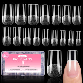 Beetles flat-x front packaging showing 320 clear tips and brand for quick selection
