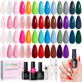 beetles front packaging showing full kit and benefits for at-home manicures