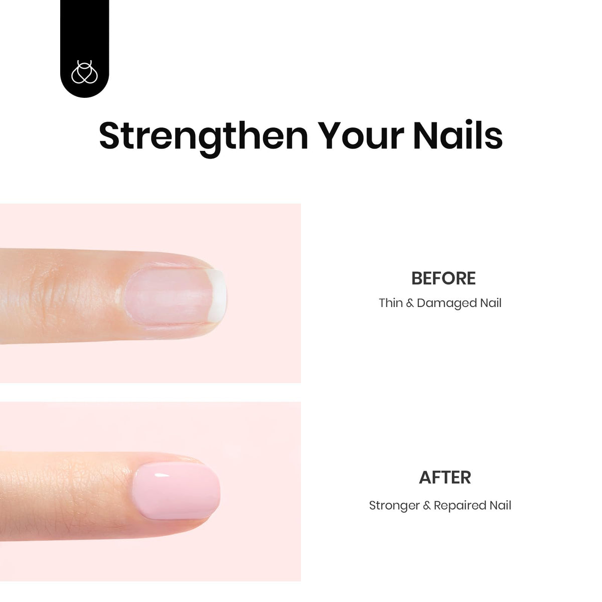 beetles French tip demo displaying buildable gel for precise tip shaping benefit