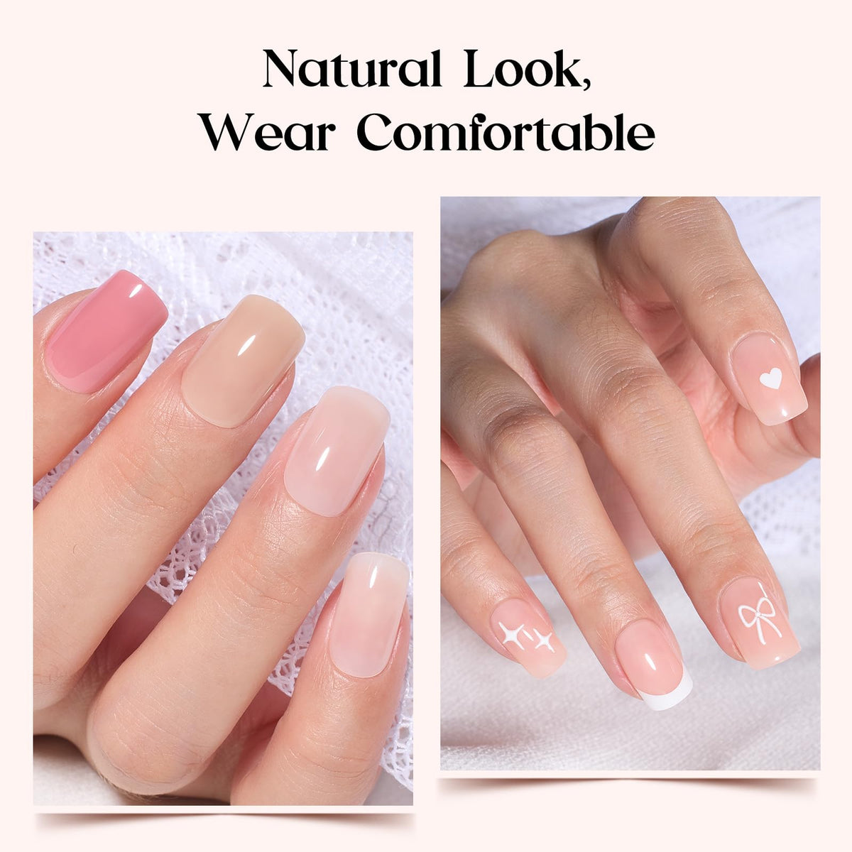 beetles french tip detail highlighting precise edge and glossy shine