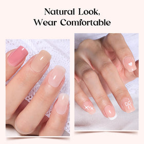 beetles french tip detail highlighting precise edge and glossy shine