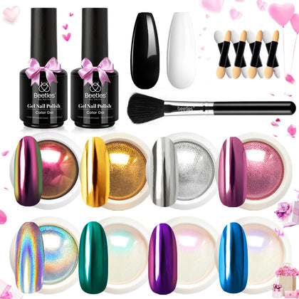 beetles Gel Polish front kit layout showing all components and variety benefits