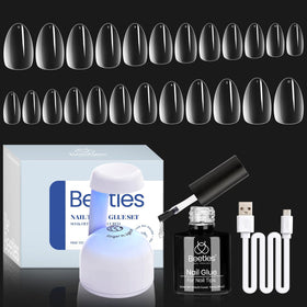 beetles gel polish front package showing kit contents and convenience