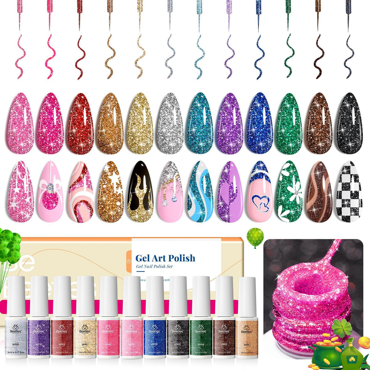 beetles front packaging showing all 12 colors and gift-ready presentation