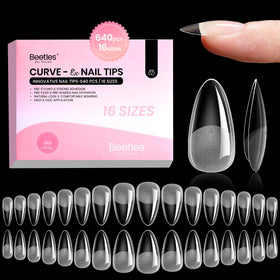 beetles front packaging showing almond tips and quantity benefits
