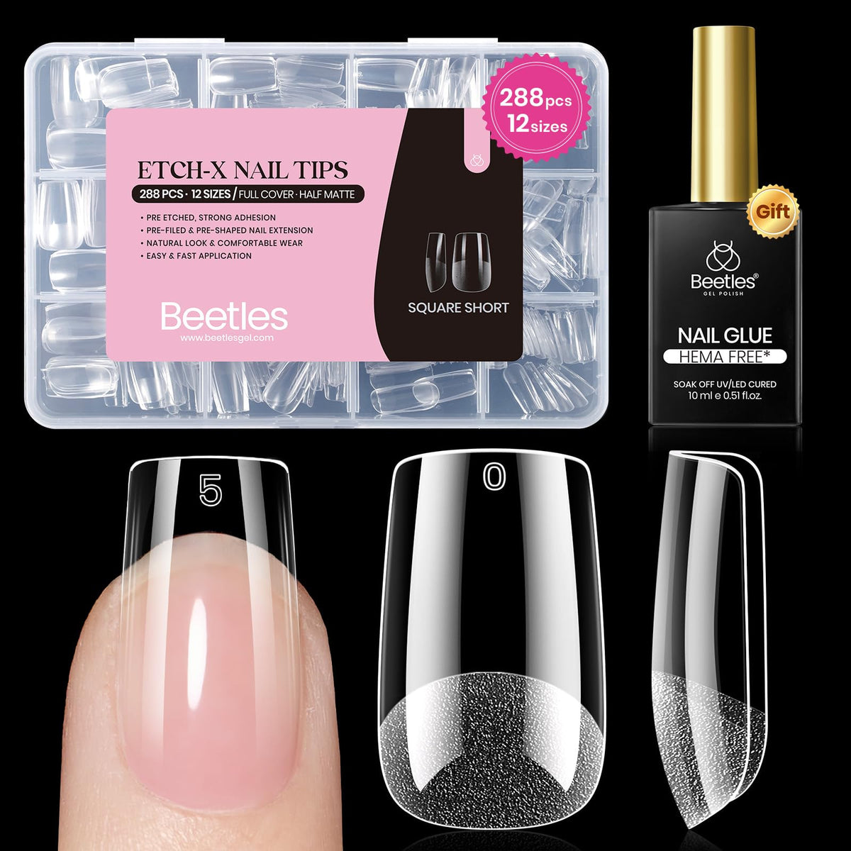 Beetles Gel Polish front packaging showing kit components and convenience