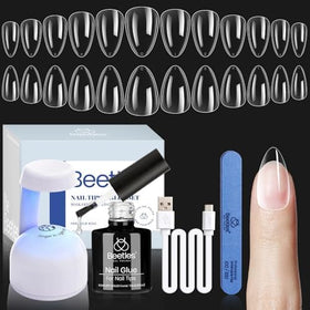 Beetles front packaging showing complete gel nail kit benefits