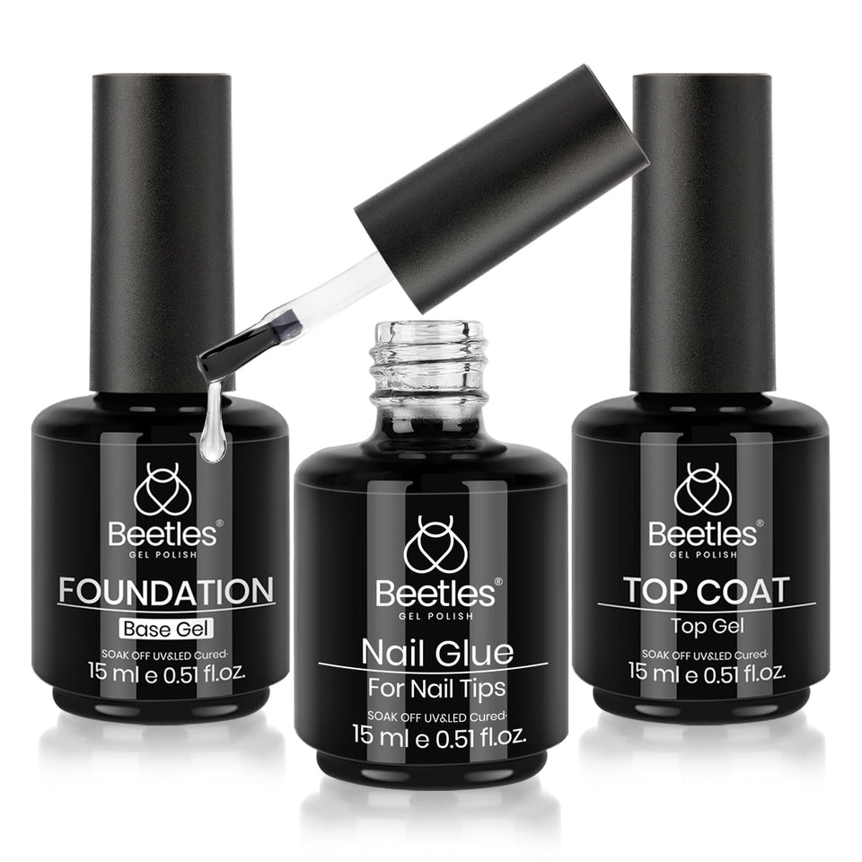 beetles front packaging showing complete gel set and benefits