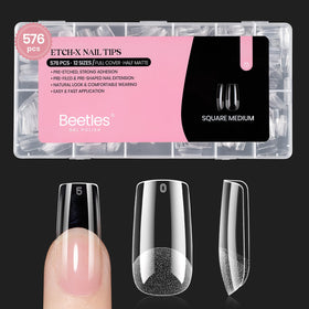 beetles front packaging showing 576 medium square tips and clear labeling for quick selection