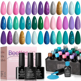 Beetles front packaging mermaid set showing all bottles and benefit variety