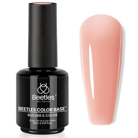 beetles front packaging showing nude color base gel for easy selection