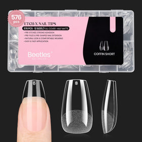 Beetles front packaging showing 576pcs short coffin kit and easy selection benefit