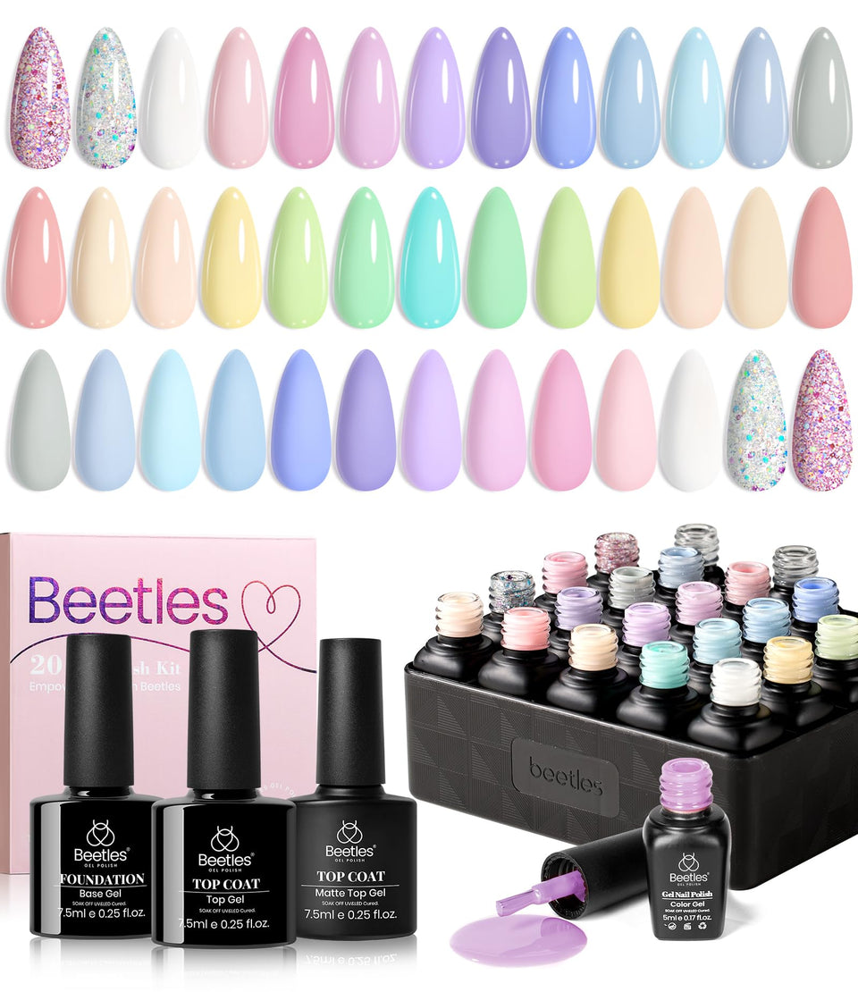 beetles front packaging showing the full 23-piece kit and clear labeling for easy selection