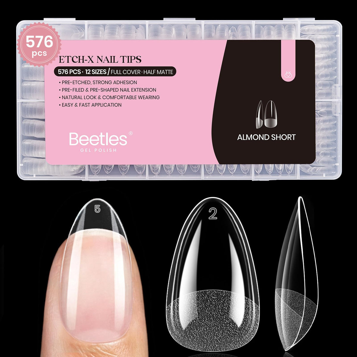 beetles front packaging showing full 576-piece kit and clear labeling benefit fast selection