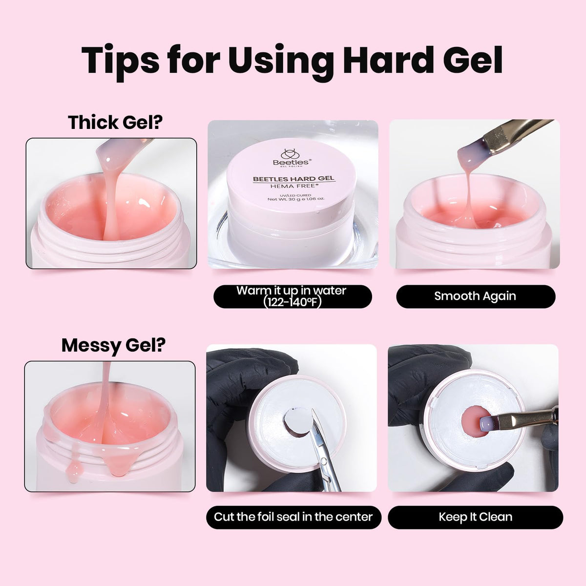 beetles gel lifestyle salon station showing professional-ready results