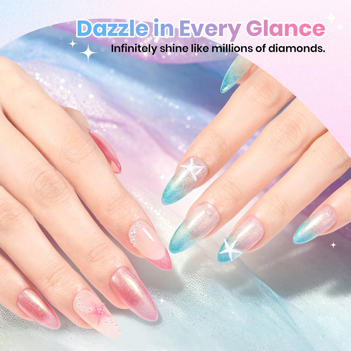 Beetles Gel Polish brush stroke demo revealing smooth application and even coverage