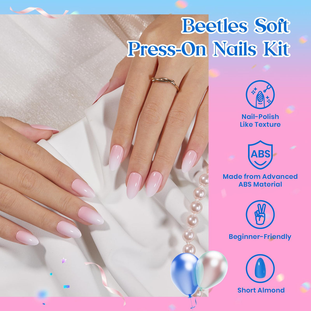 Beetles Gel Polish color array flatlay showing 24 shades for mix-and-match