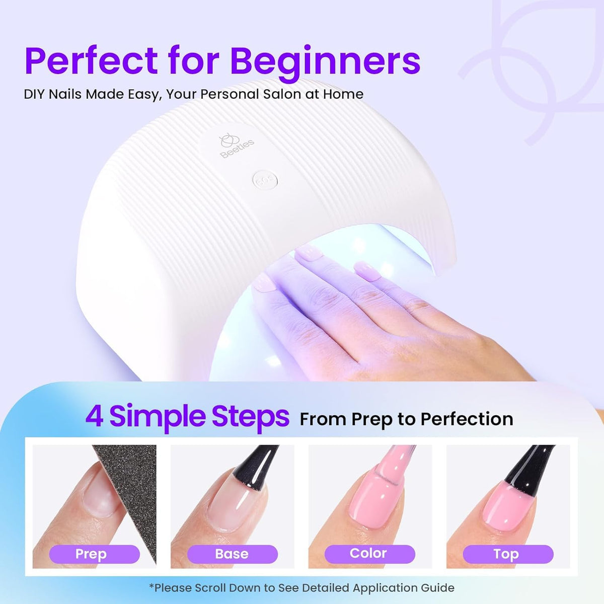beetles gel polish color array of 20 shades displaying variety and inspiration