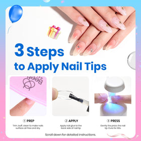 beetles Gel Polish cured glossy finish on a false nail, high-shine result