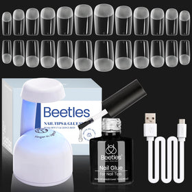 beetles Gel Polish front packaging showing complete kit, organized for fast setup