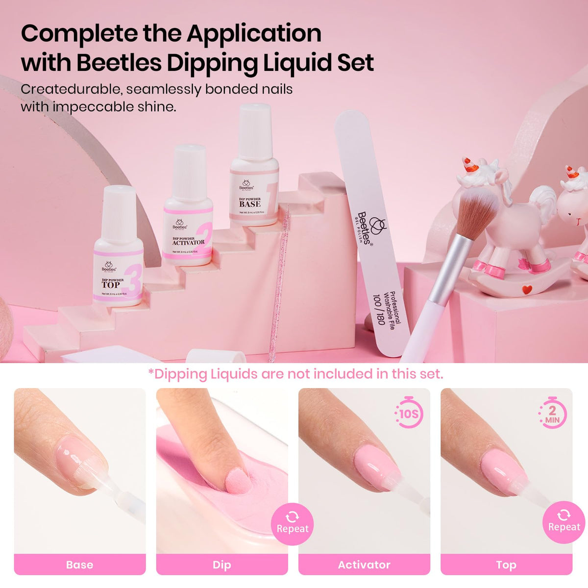 Beetles Gel Polish glitter accent nail adding sparkle for festive or party-ready nails