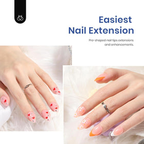 Beetles Gel Polish 7.5ml glue gel bottle showing multiuse adhesion and base-layer capability