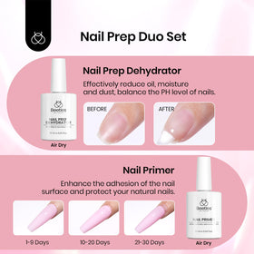 beetles Gel Polish half-matte tip close-up showing textured grip for better adhesion