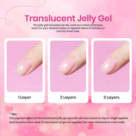 Beetles Gel Polish being applied during a manicure, demonstrating easy salon-quality results