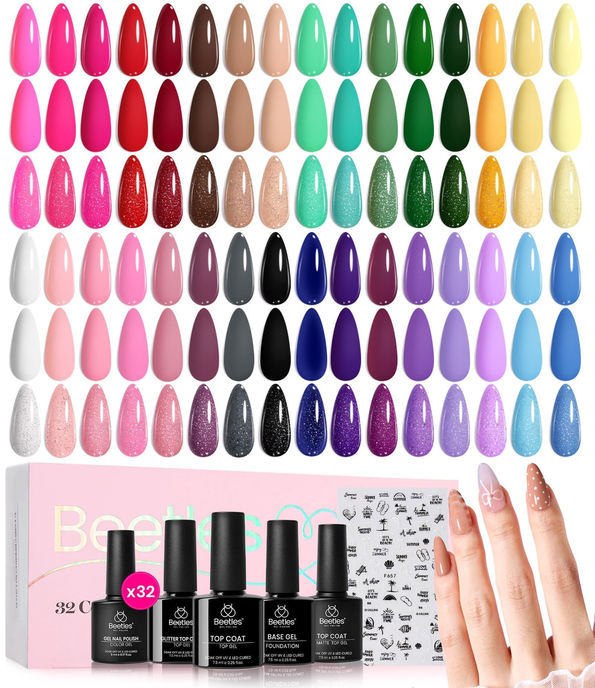 Beetles on a beauty desk lifestyle scene showing easy at-home salon results