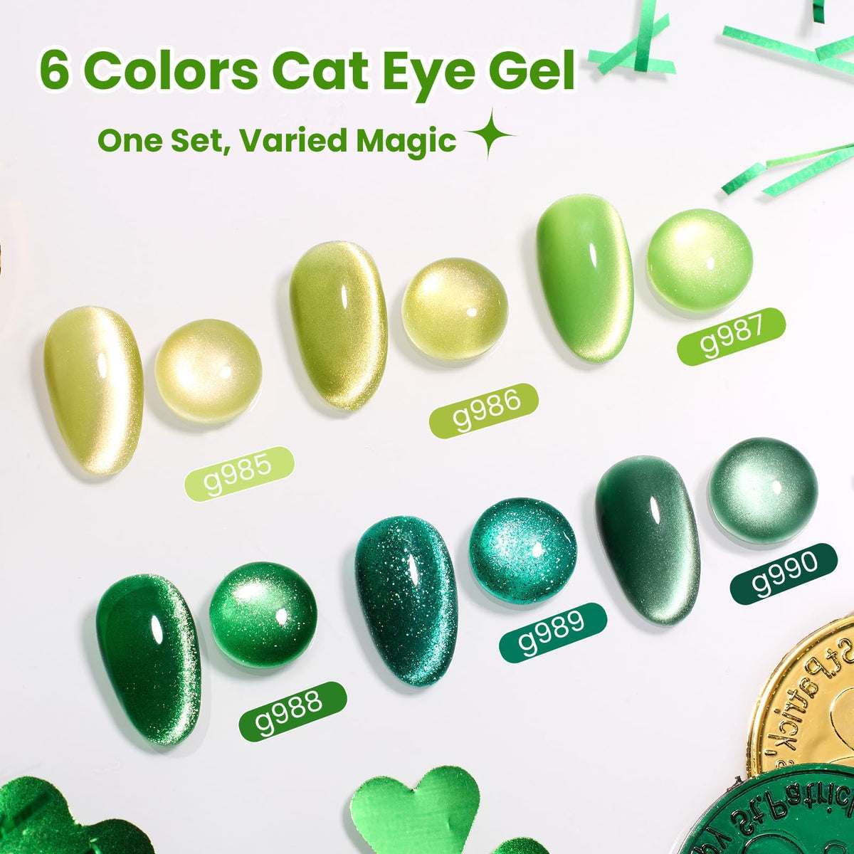 Beetles Gel Polish magnetic tool close-up demonstrating precise cat eye control and shine