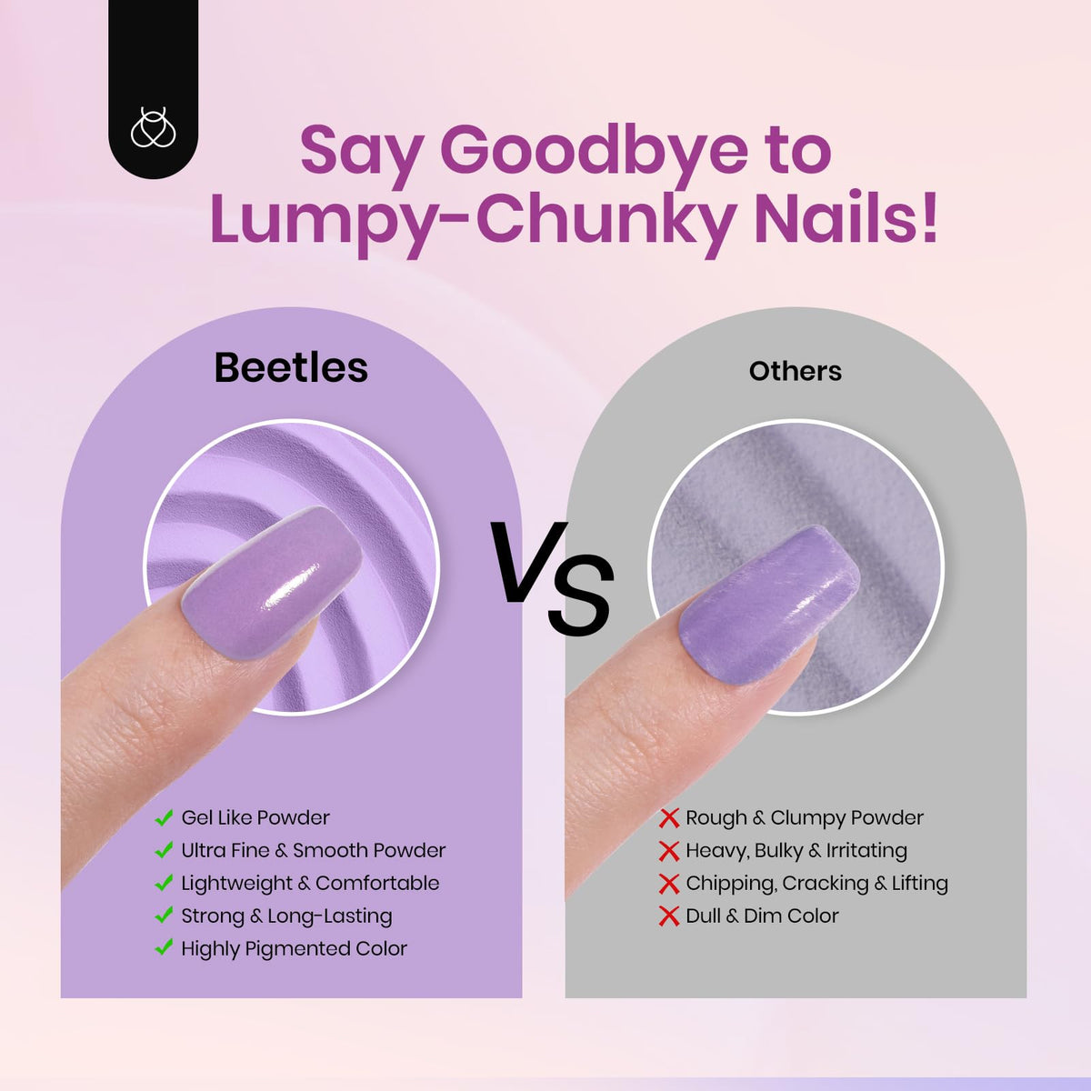 Beetles Gel Polish nails in use at home demonstrating durable glossy finish for wearers