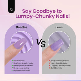 Beetles Gel Polish nails in use at home demonstrating durable glossy finish for wearers