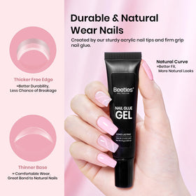 beetles Gel Polish primer and dehydrator bottles prepping nails for strong bonds