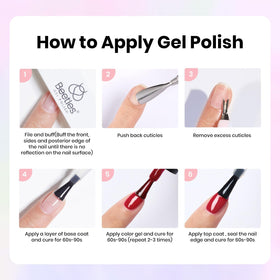 beetles Gel Polish bottle size comparison showing compact 5ml bottles