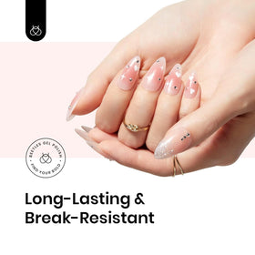 swatch showing beetles gel polish texture and smooth spread for even coverage