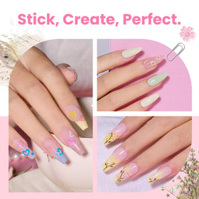 Beetles Gel Polish on toenails showing durable colorful accents for toes