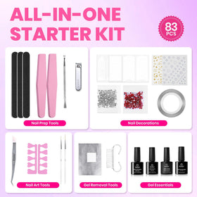 beetles Gel Polish kit tools display offering professional application support