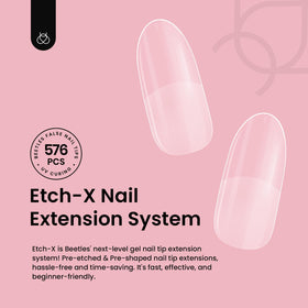 Beetles Gel Polish size chart with marked tip numbers for faster selection