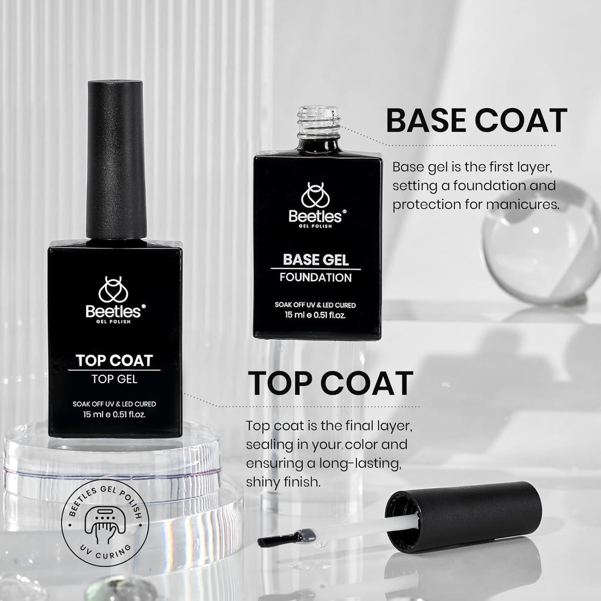 beetles gift box presentation with ribbon benefit: ready-to-give nail care set