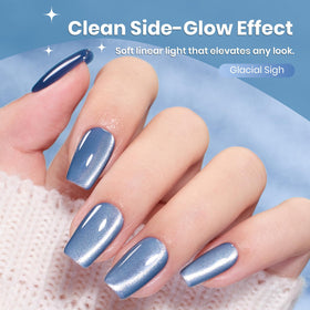 Beetles brush close-up spreading smooth gel for even application and precise lines