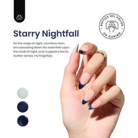 beetles glitter closeup highlighting navy sparkle texture and shine