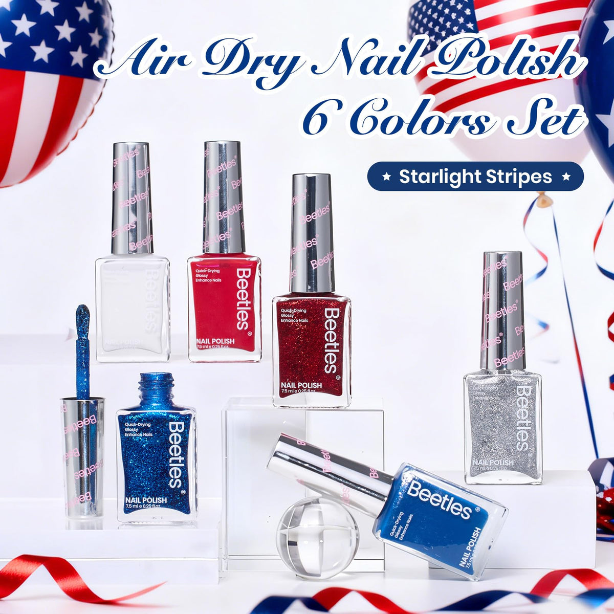 beetles glitter red close-up highlighting sparkle and smooth coverage for eye-catching accents